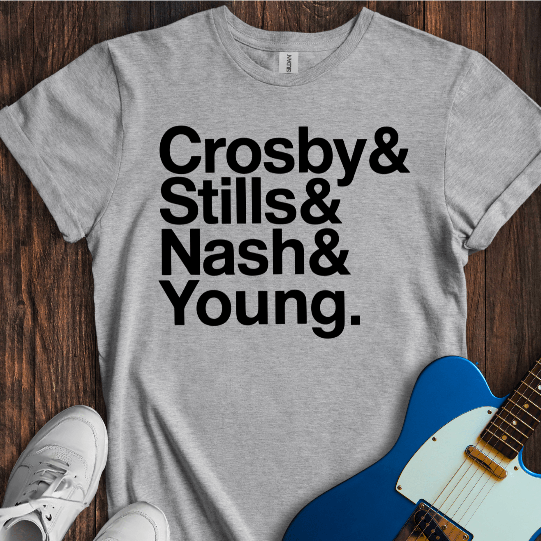 Crosy, Stills, Nash & Young T-Shirt