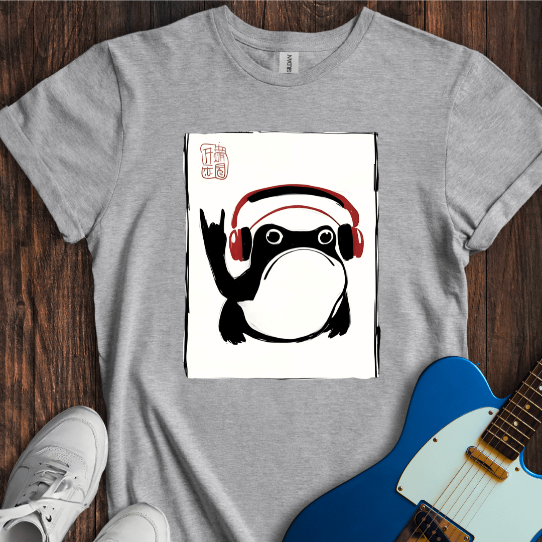 Sad Frog Rockstar (II) T-Shirt