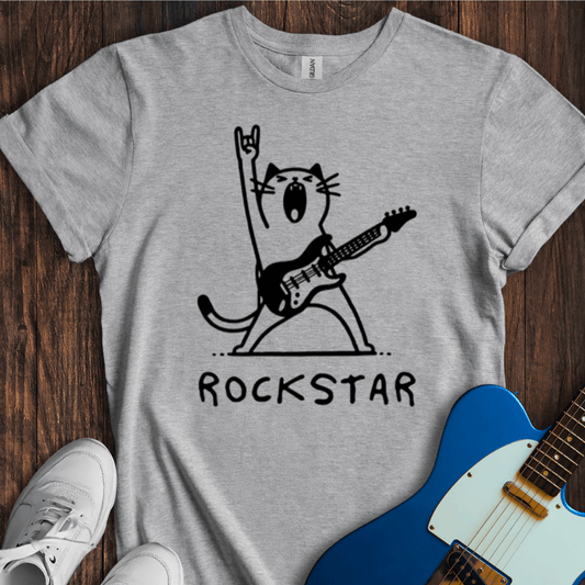 Rockstar Cat T-Shirt