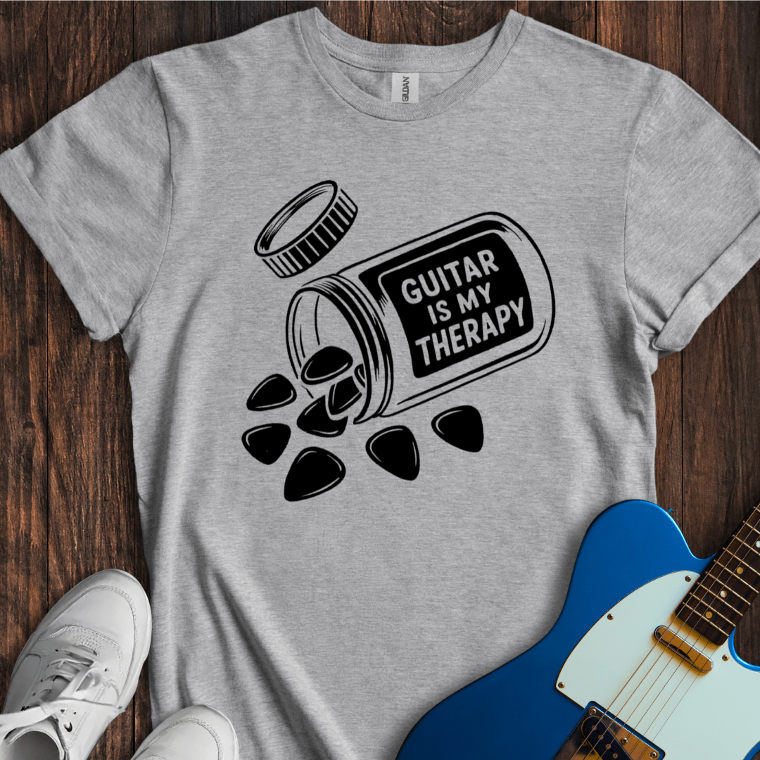 Guitar Is My Therapy (I) T-Shirt