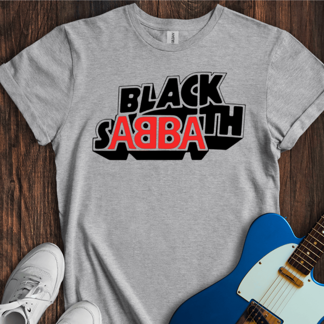 Black S-ABBA-th T-Shirt