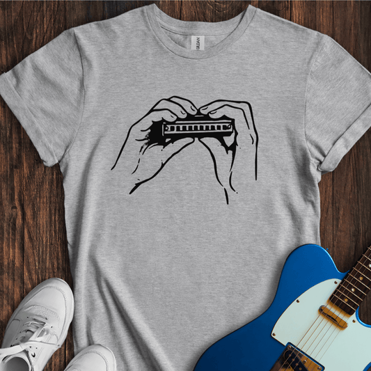 Harmonica Hands T-Shirt