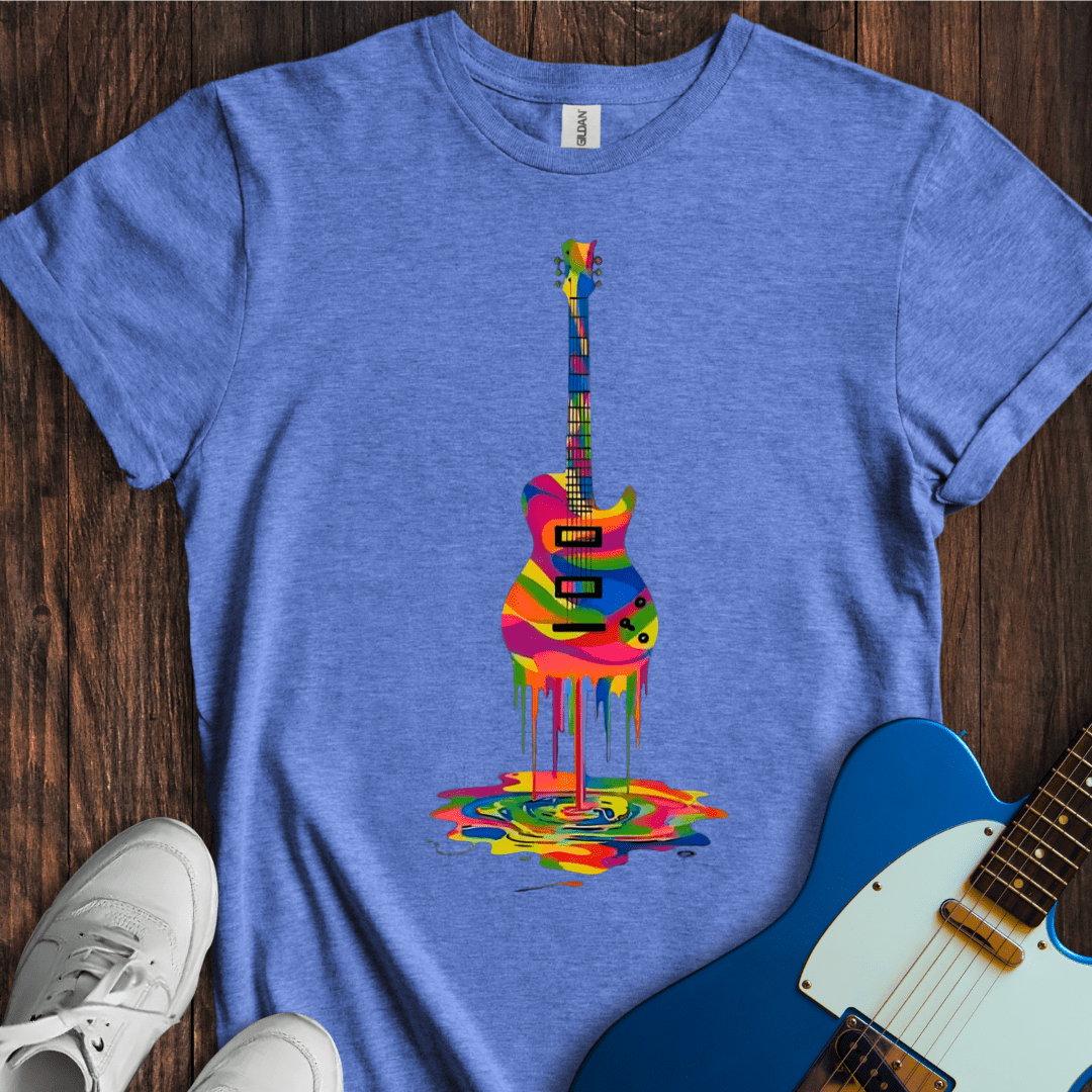 Melting Guitar T-Shirt