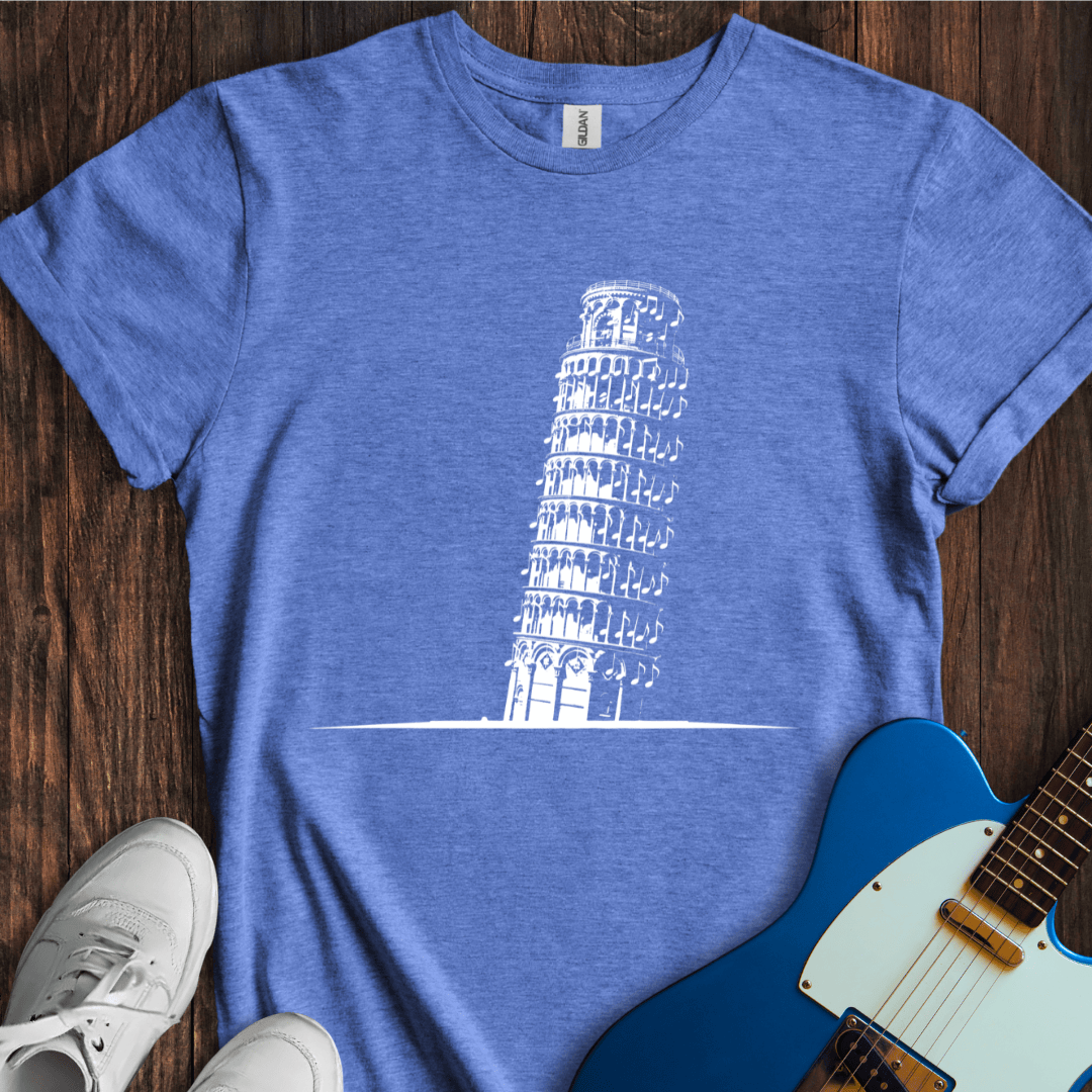 Leaning Tower Of Music T-Shirt