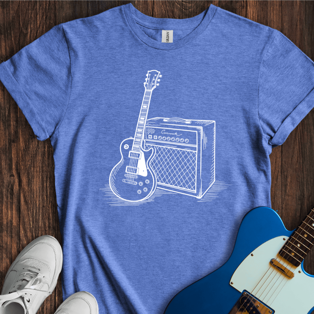 Guitar Sketch T-Shirt
