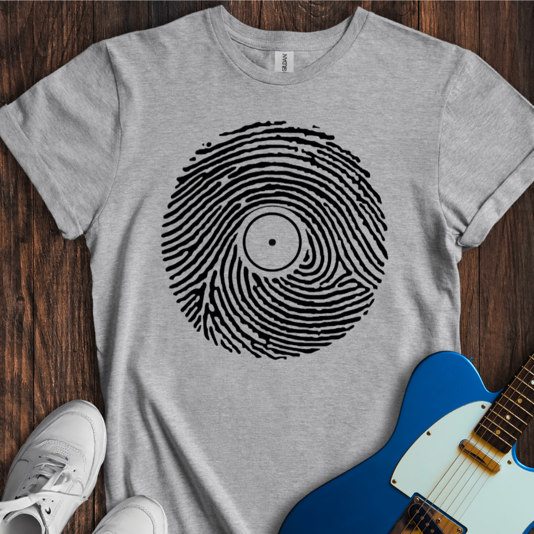 Record Print T-Shirt