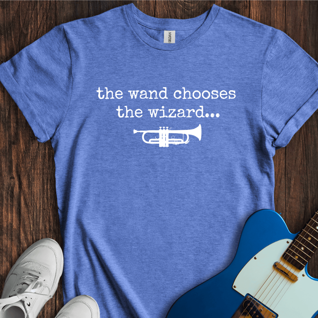 The Wand Chooses The Wizard (Trumpet) T-Shirt