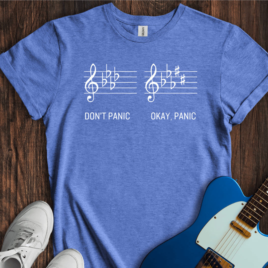 Don't Panic Vs. Okay, Panic... T-Shirt