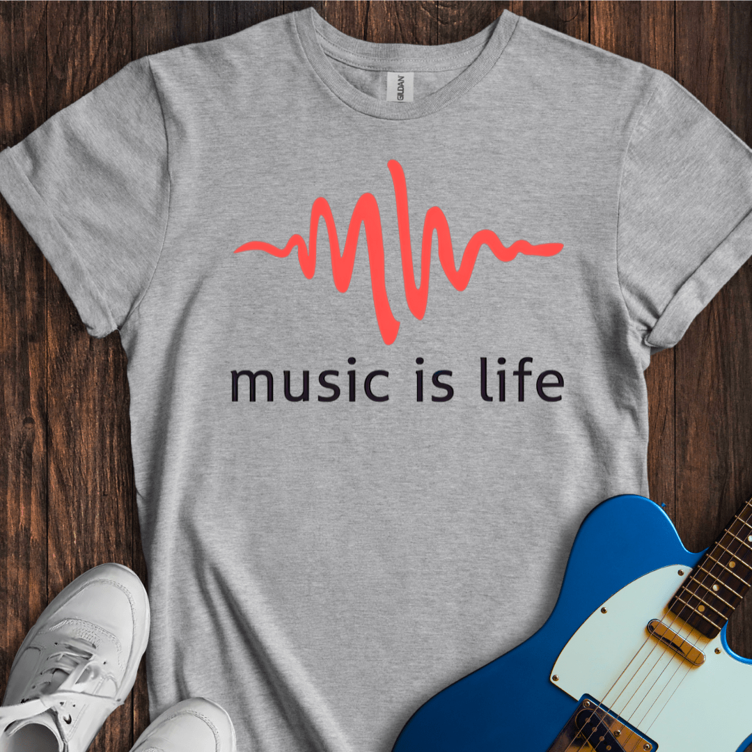 Music Is Life (II) T-Shirt