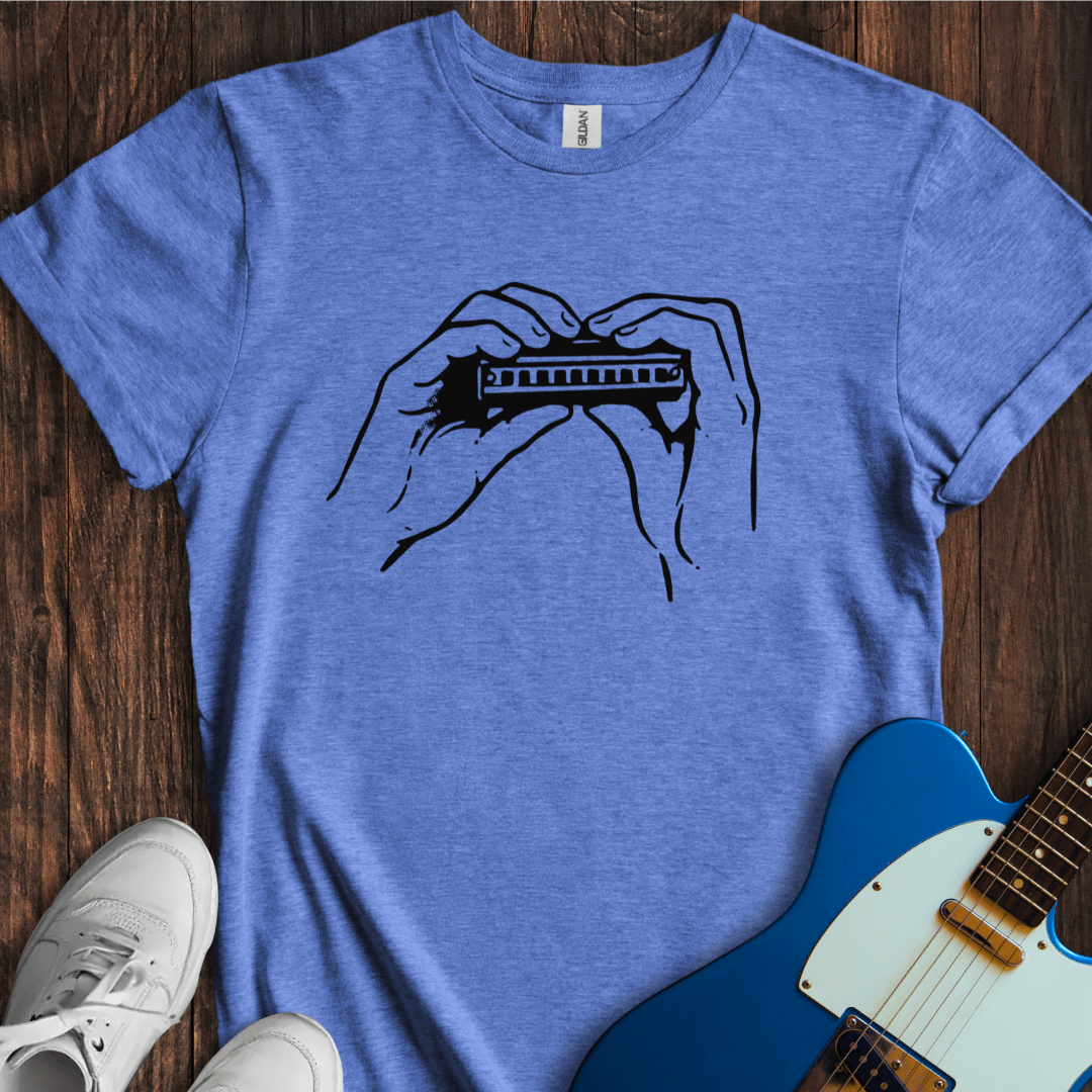 Harmonica Hands T-Shirt