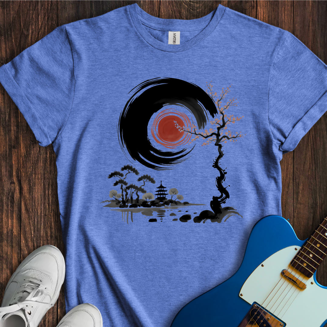 Japanese Garden Record T-Shirt