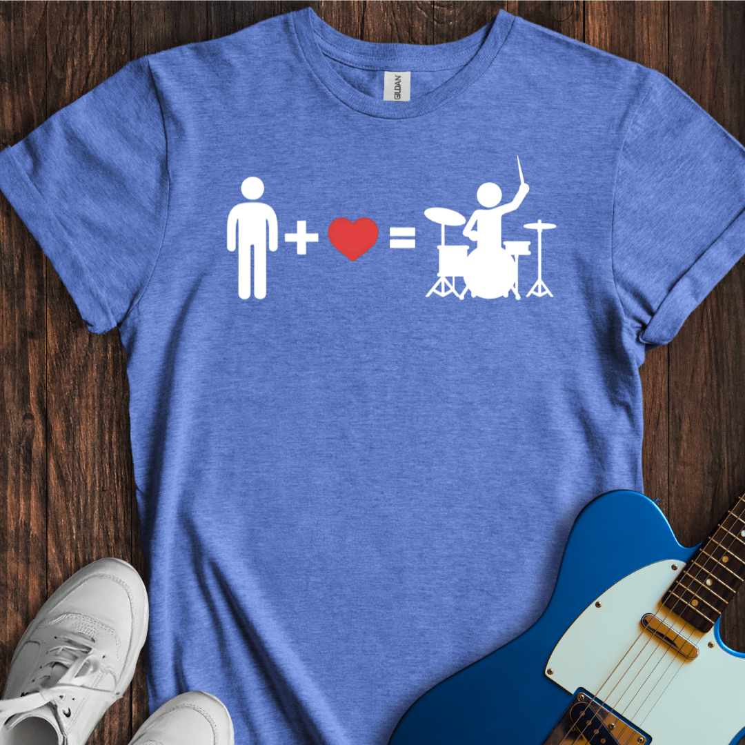 Happiness Equation (Drummer) T-Shirt
