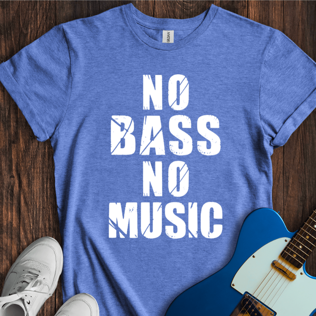 No Bass, No Music T-Shirt