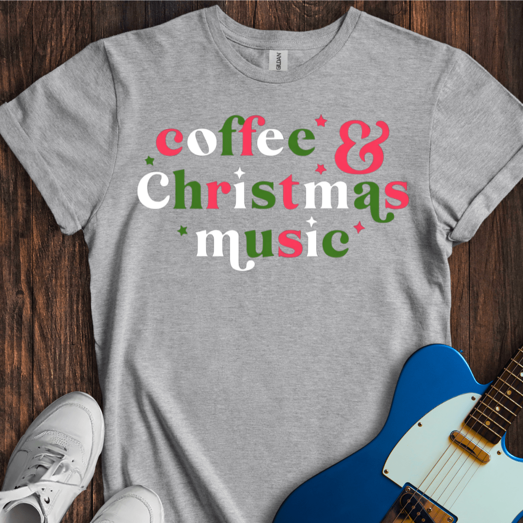 Coffee & Christmas Music (II) T-Shirt