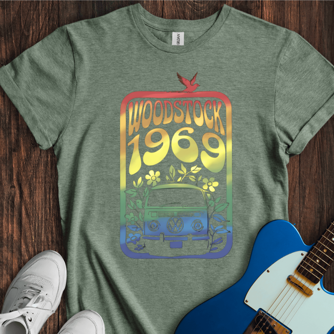 Woodstock 1969 (Rainbow) T-Shirt