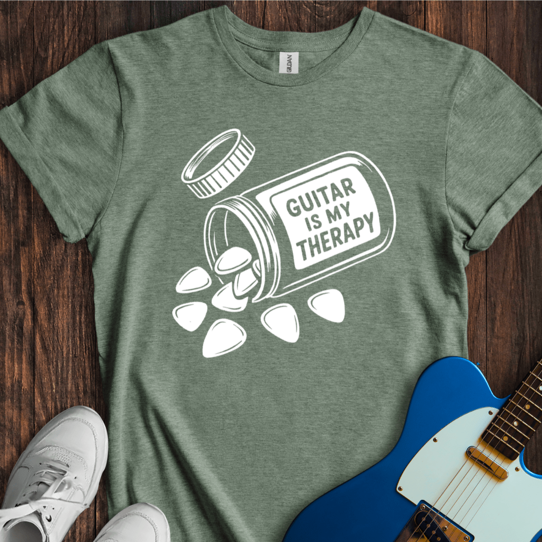 Guitar Is My Therapy (I) T-Shirt