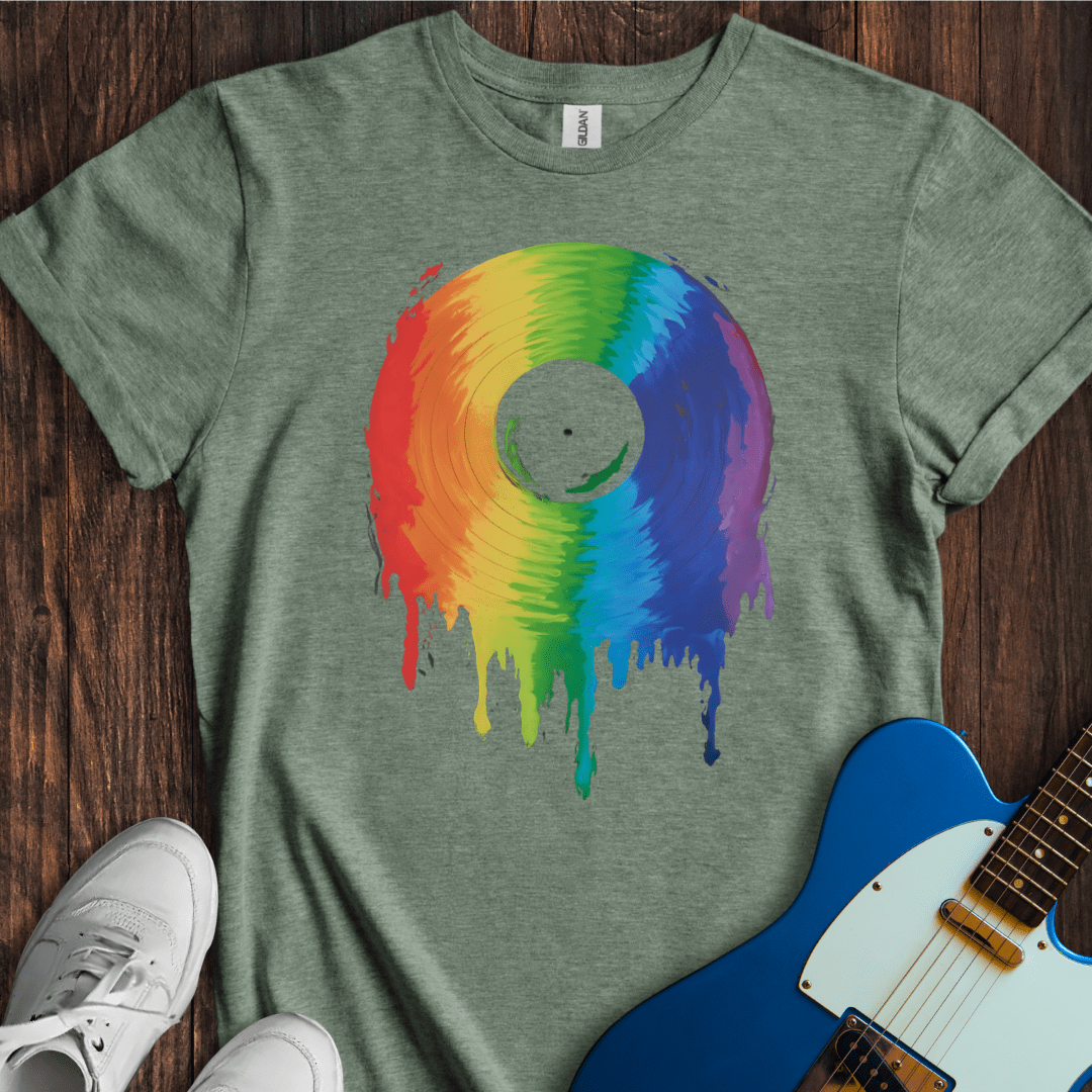 Melting Record T-Shirt
