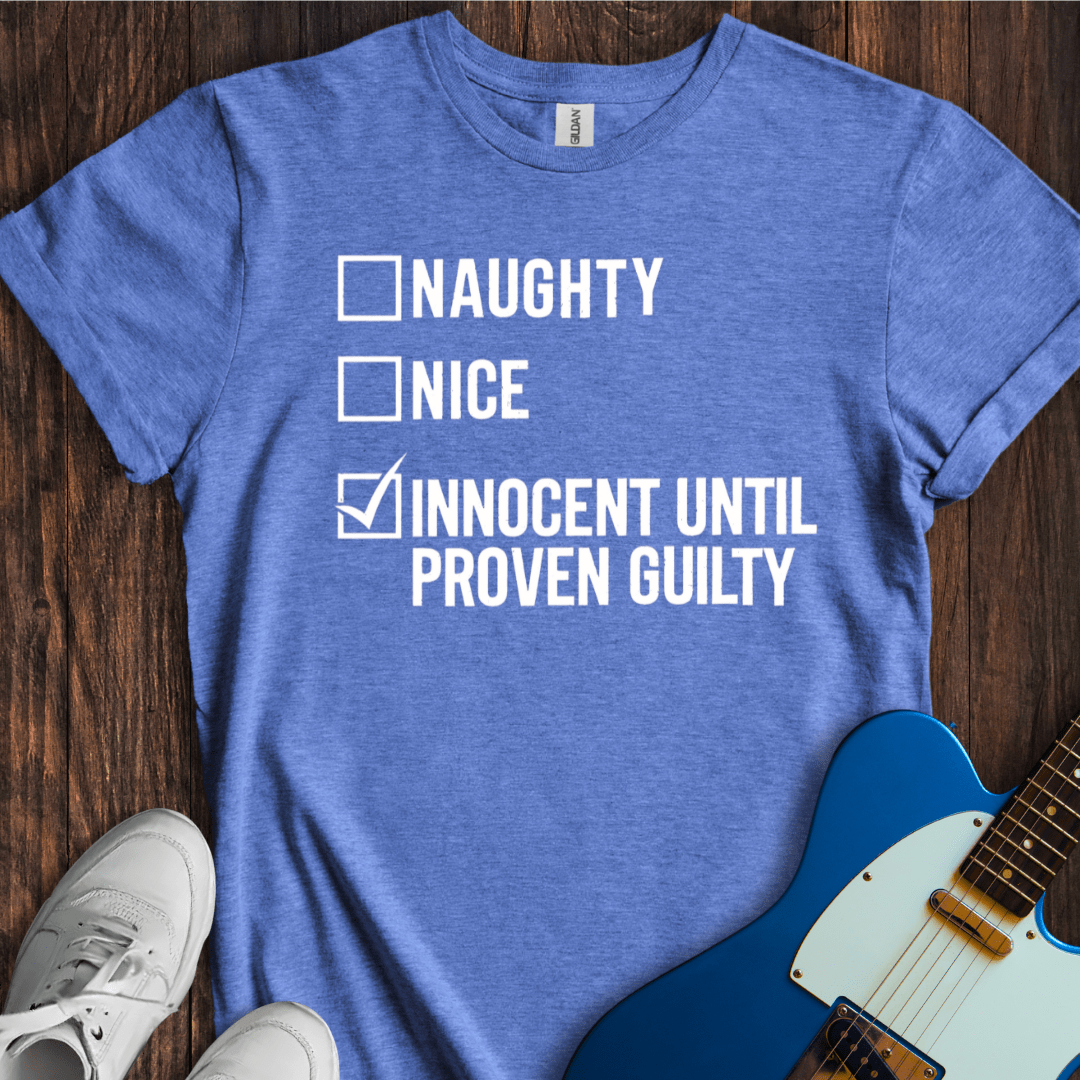 Naughty Or Nice Checkbox (III) T-Shirt