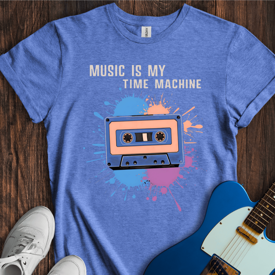 Music Is My Time Machine T-Shirt