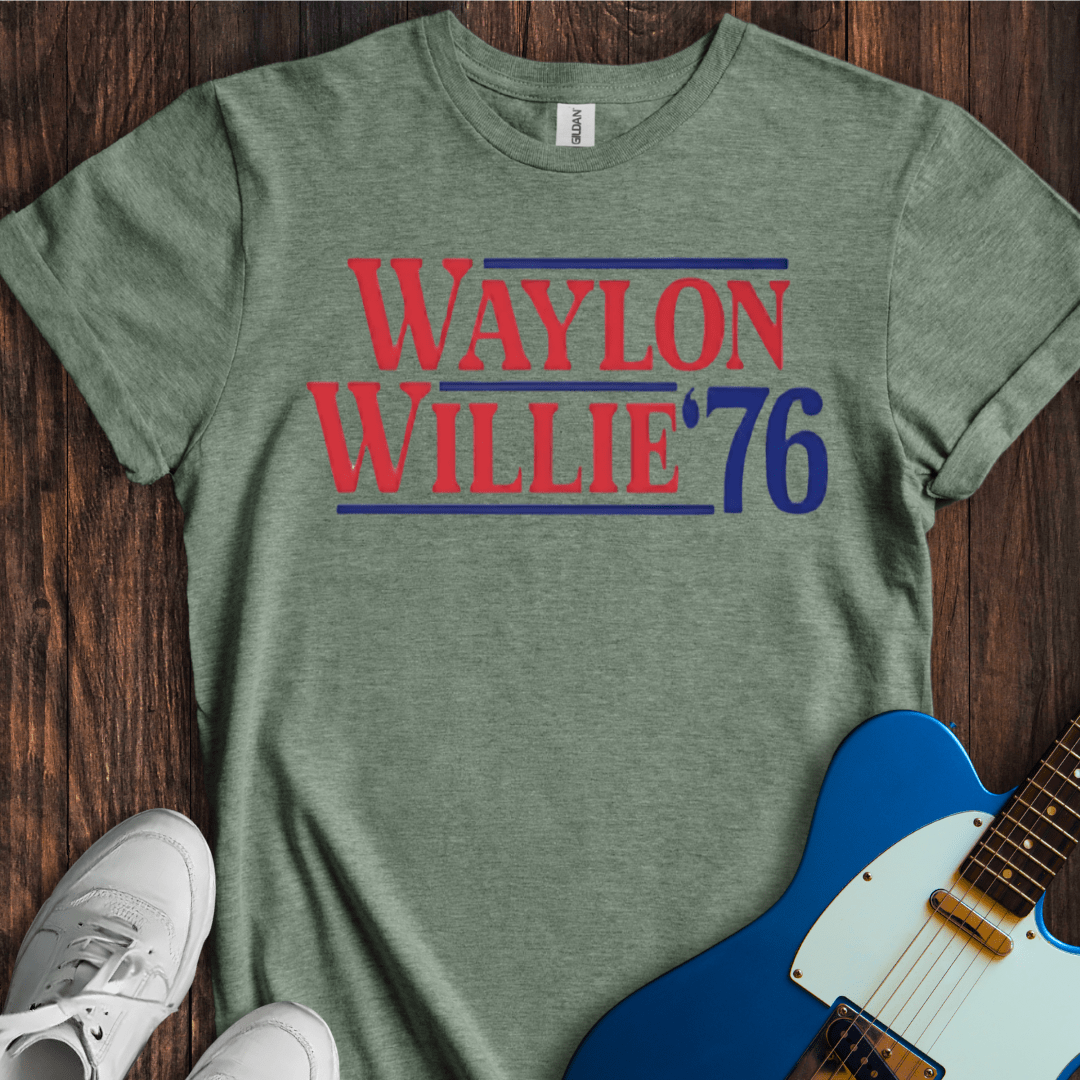 Waylon / Willie '76 T-Shirt