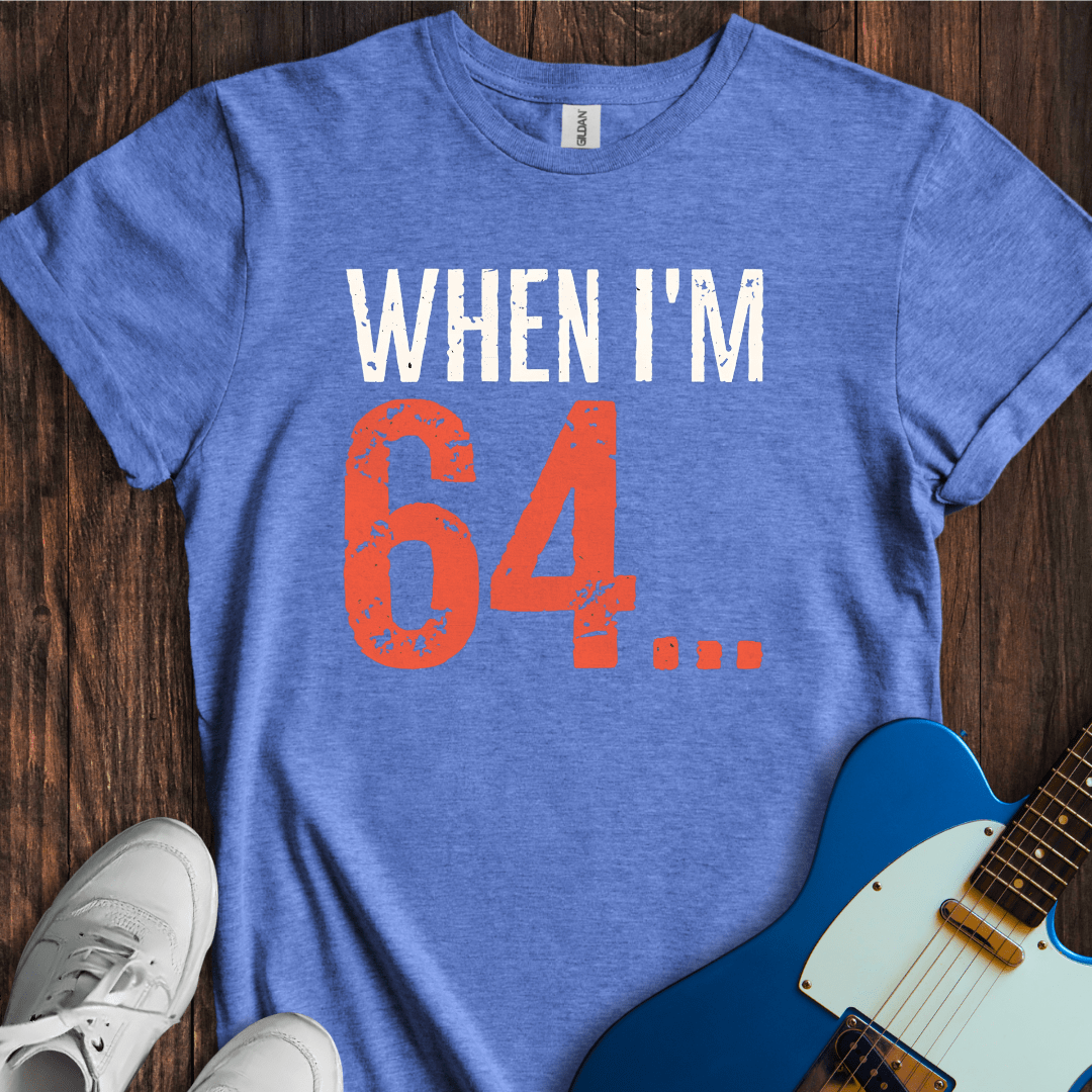 Vintage When I’m 64 and Route 66 Graphic T-Shirt