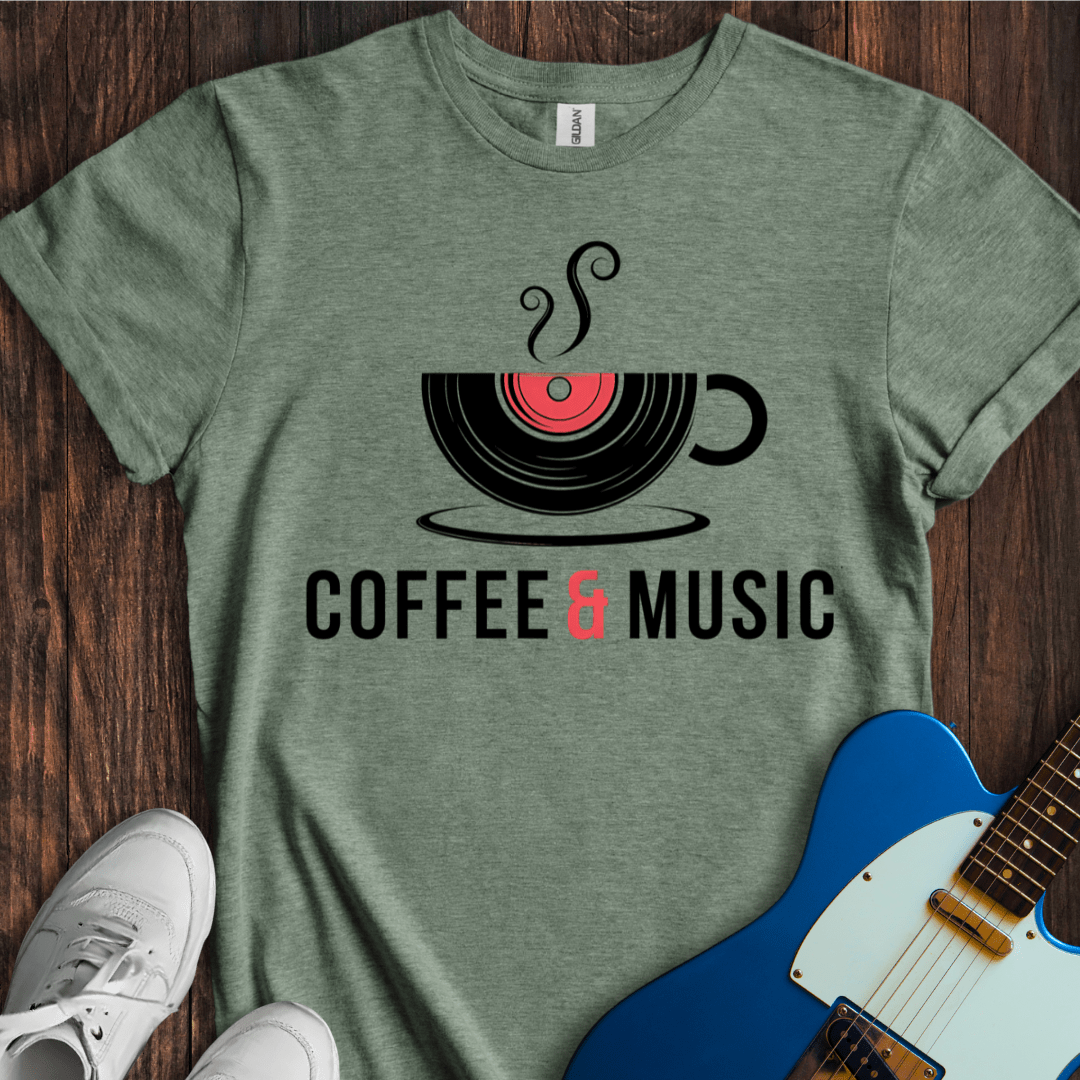 Coffee & Music (III) T-Shirt