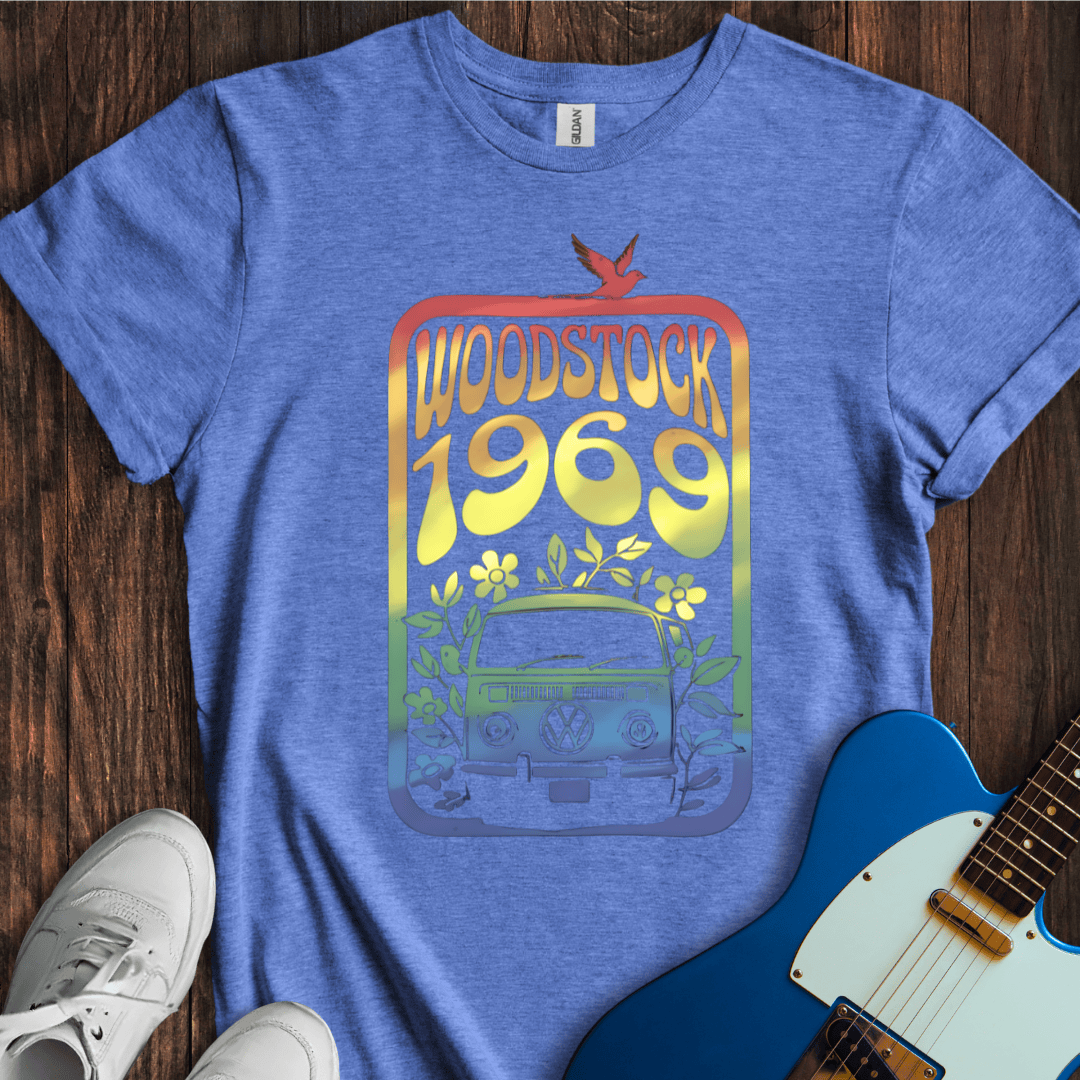 Woodstock 1969 (Rainbow) T-Shirt