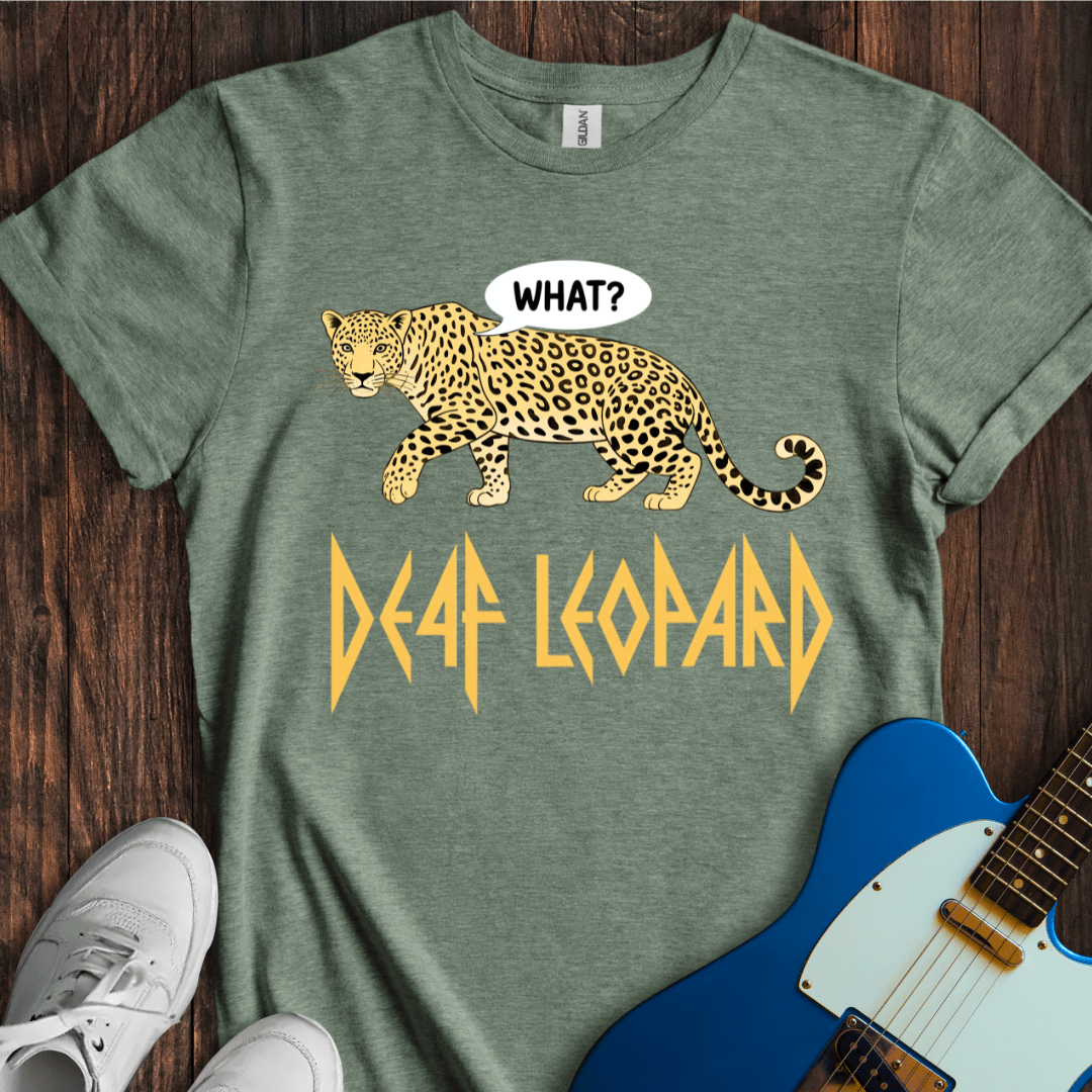 Deaf Leopard T-Shirt