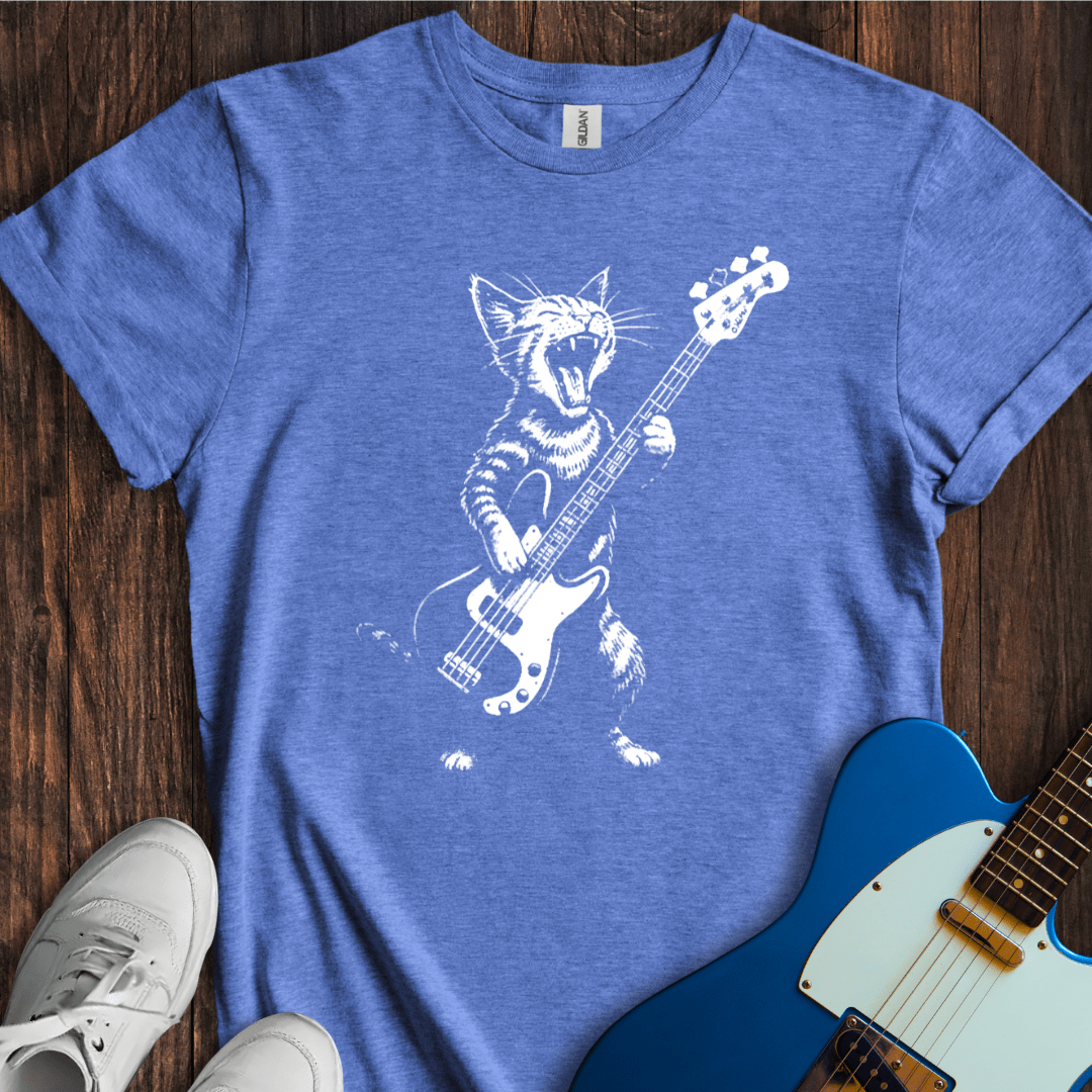 Big Cat Bassist T-Shirt