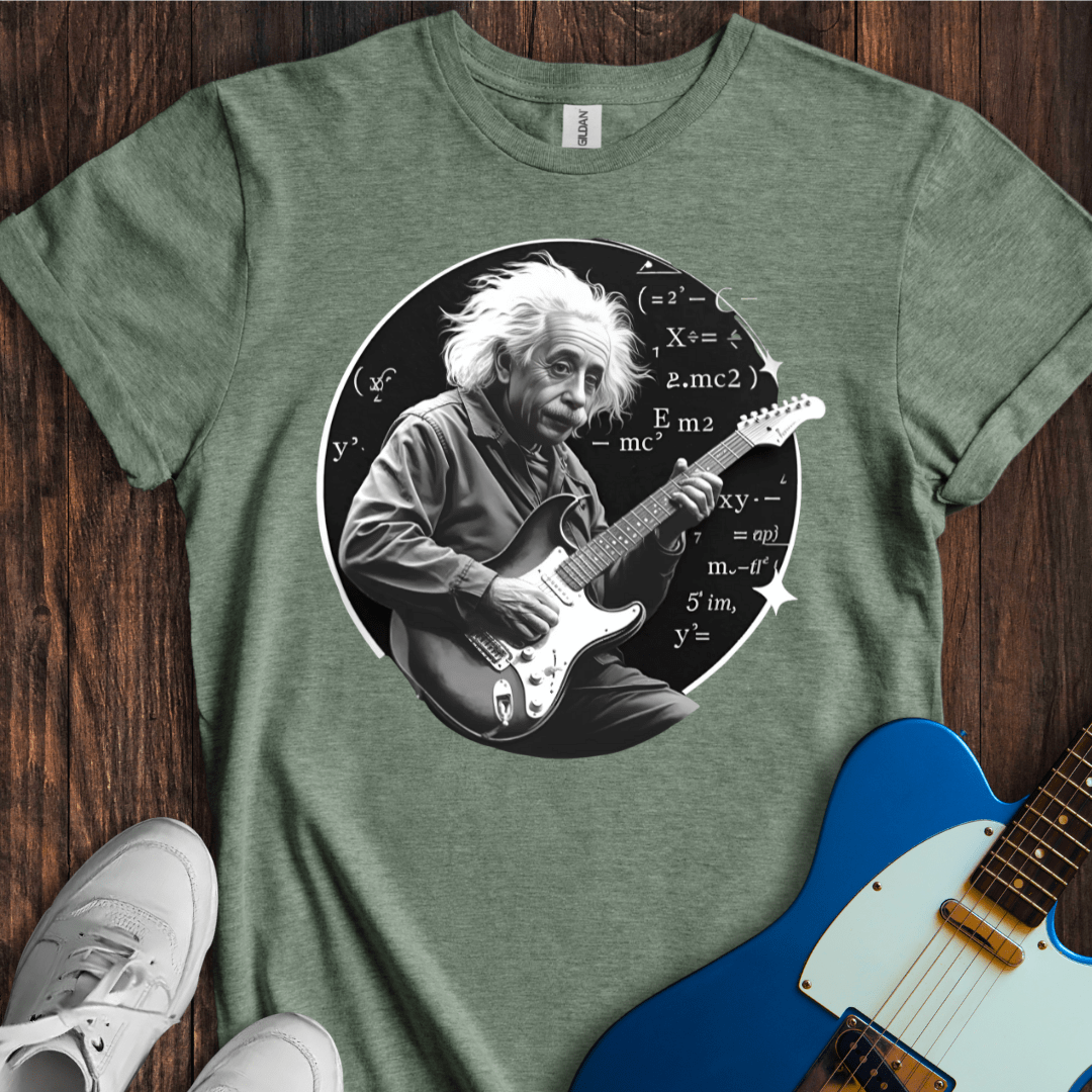Albert Einstein Rocks T-Shirt