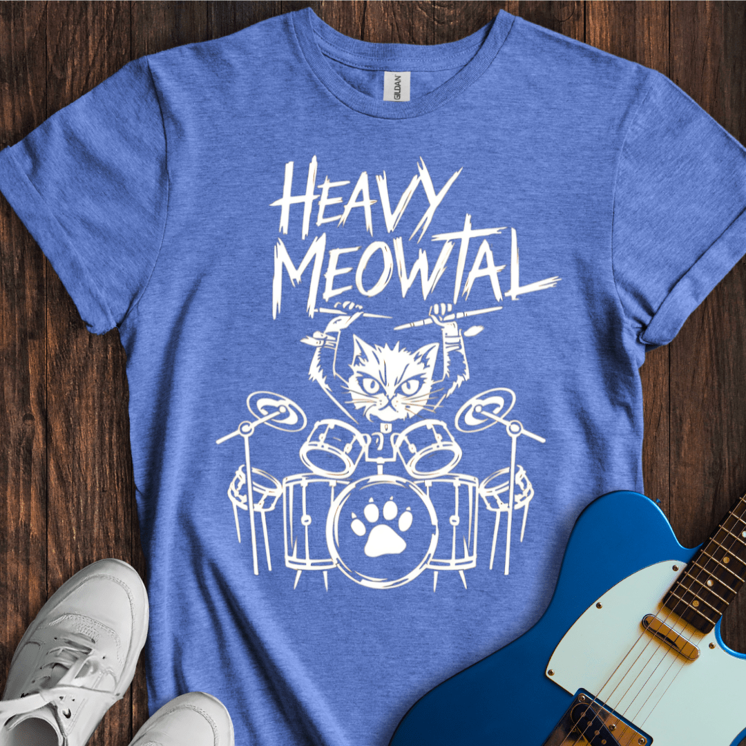 Heavy Meowtal T-Shirt