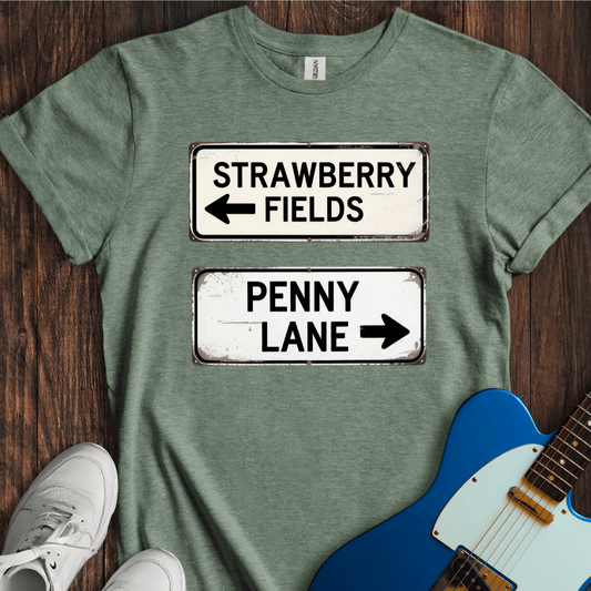 Strawberry Fields & Penny Lane T-Shirt