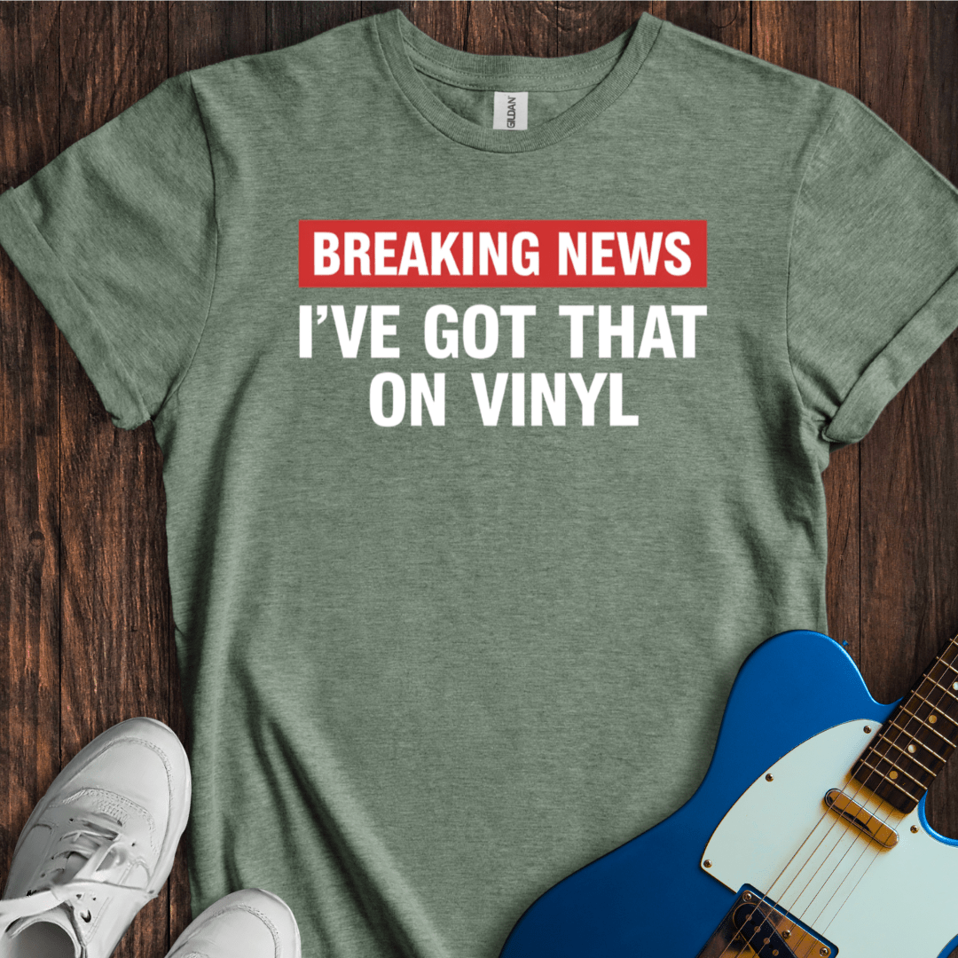 Breaking News (Vinyl) T-Shirt