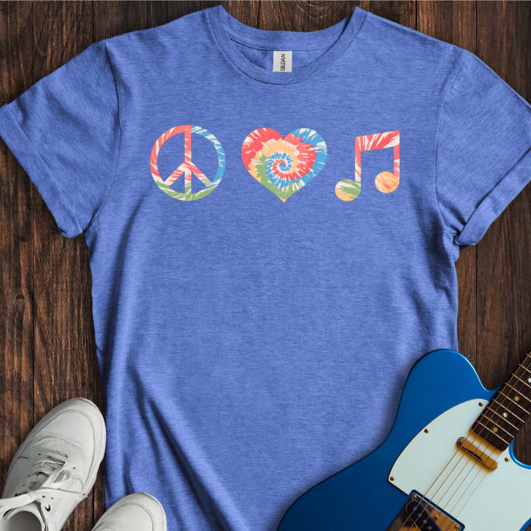 Peace, Love, Music T-Shirt