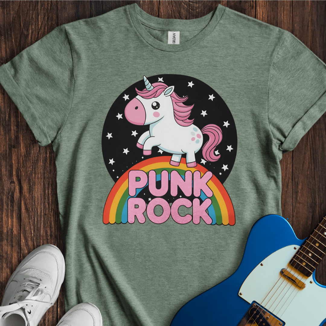 Punk Rock Unicorn T-Shirt