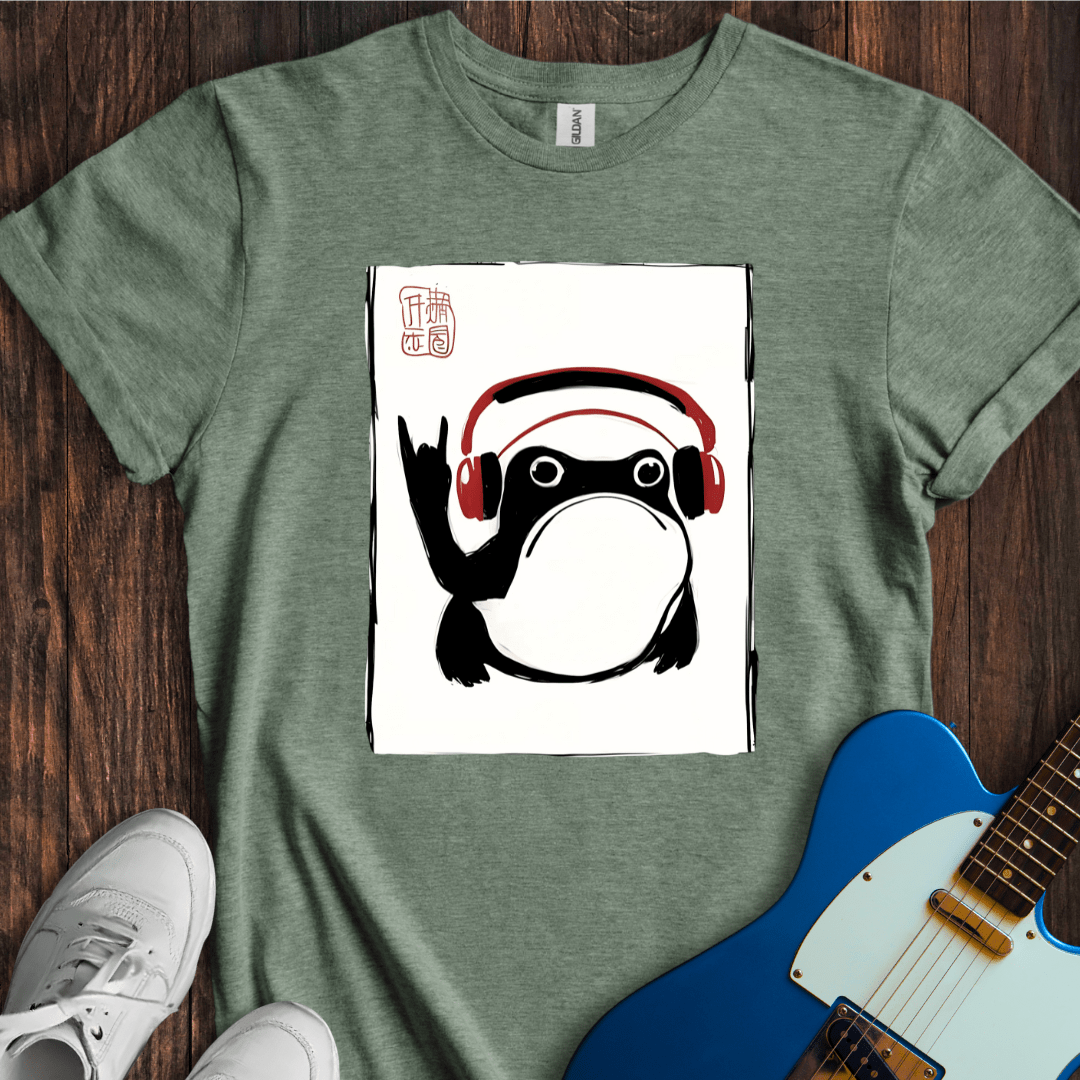 Sad Frog Rockstar (II) T-Shirt