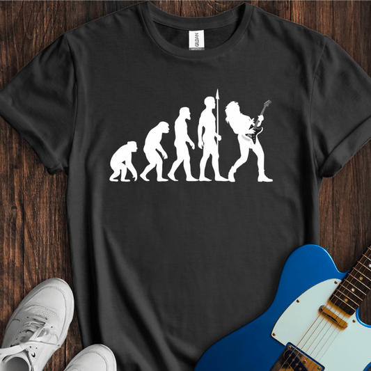 Evolution Of A Lead Guitarist (The Myth) T-Shirt