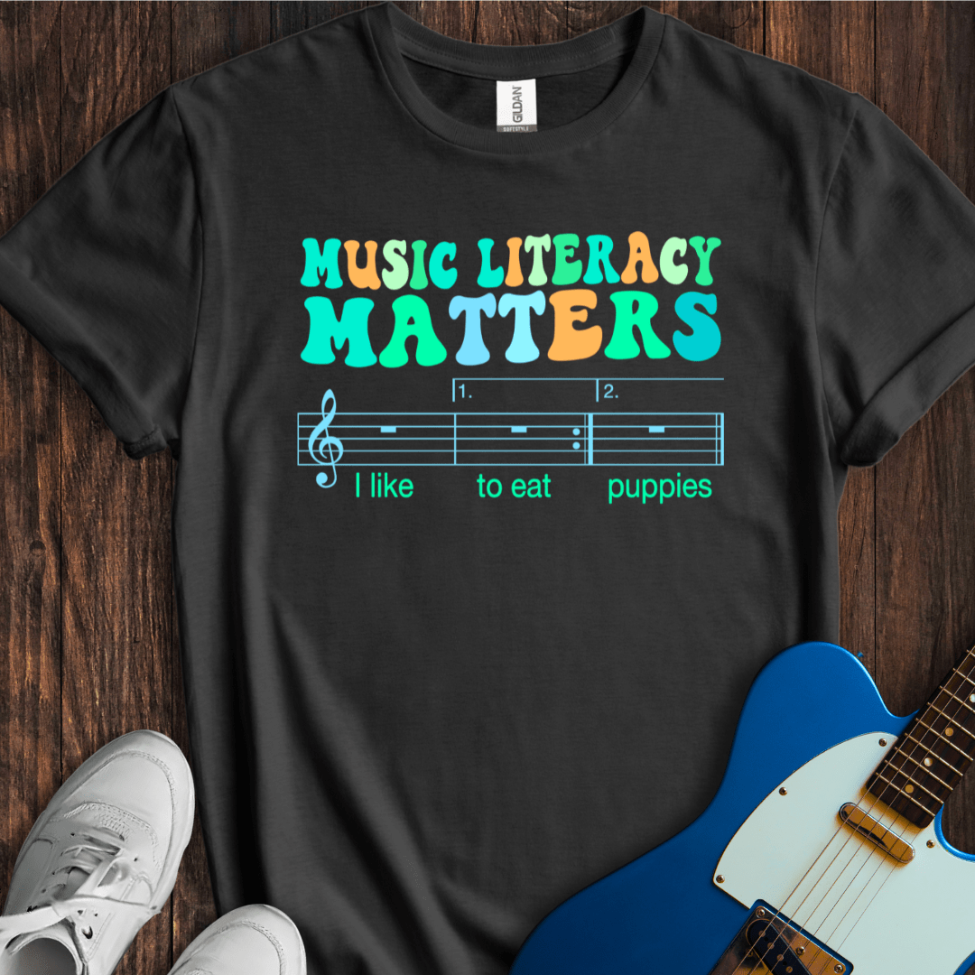 Music Literacy Matters T-Shirt