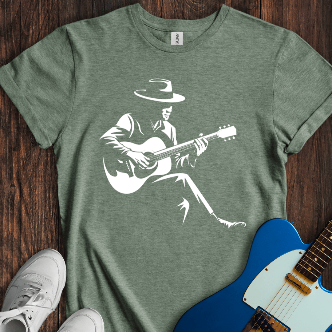 Retro Guitarist T-Shirt