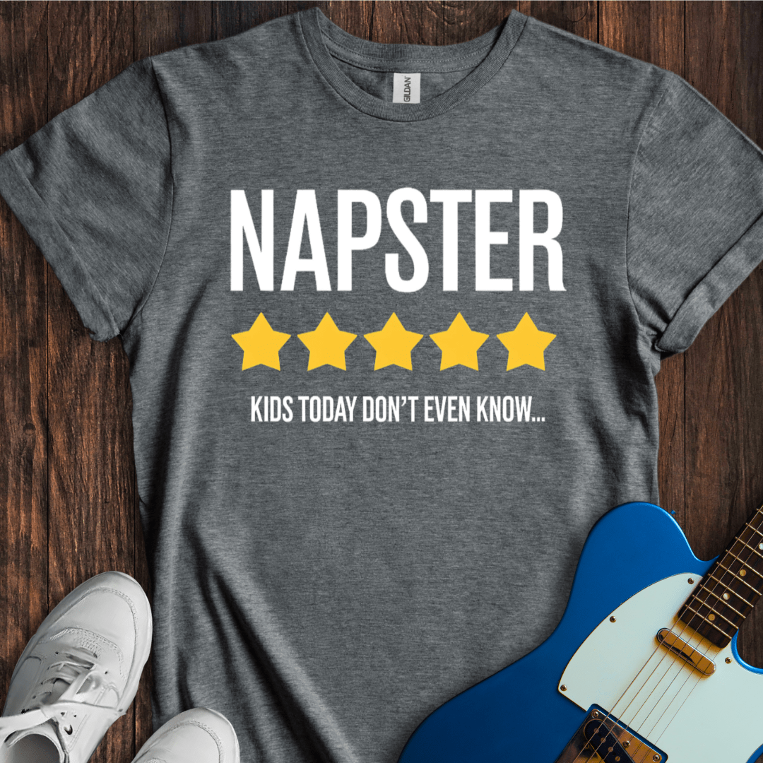 Napster (RIP) Five Stars T-Shirt