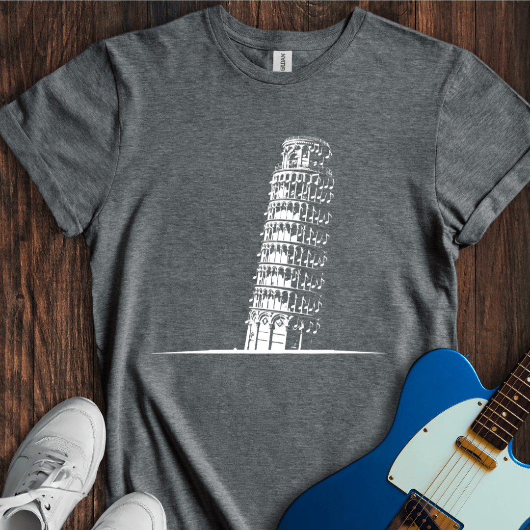 Leaning Tower Of Music T-Shirt