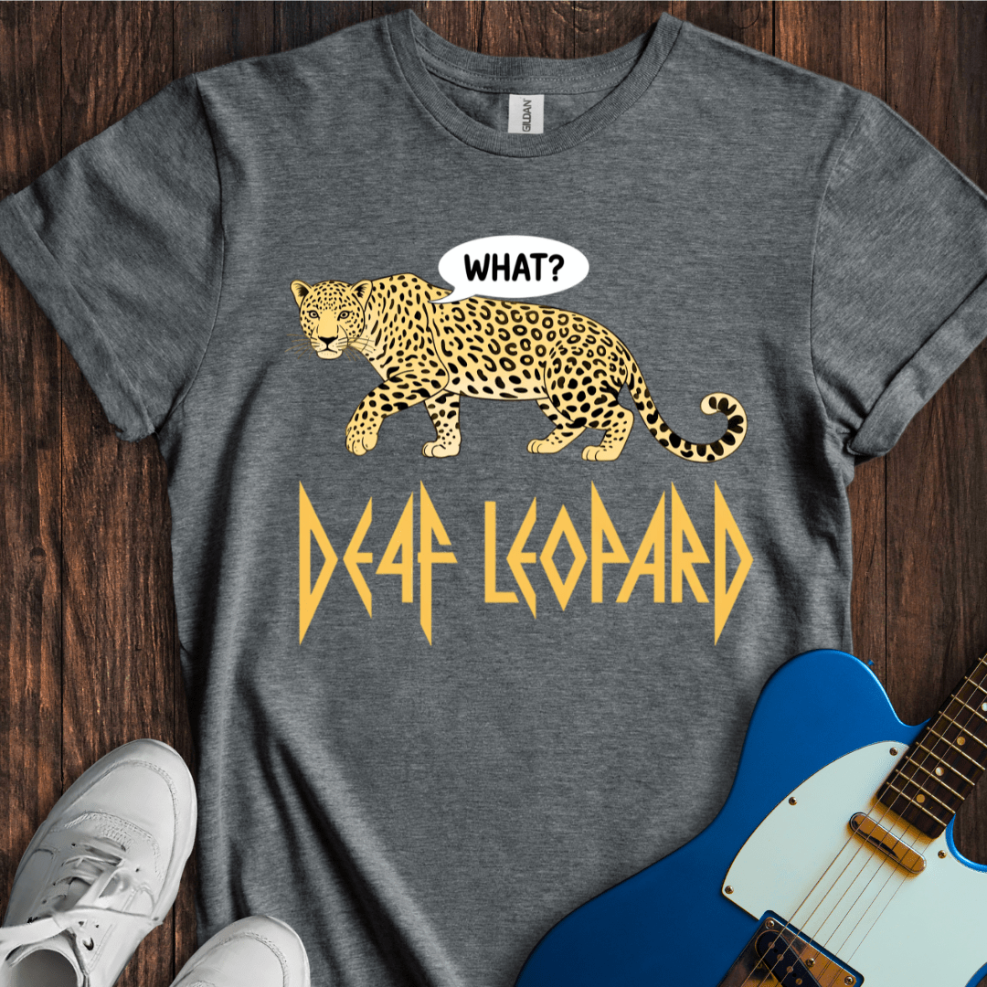 Deaf Leopard T-Shirt