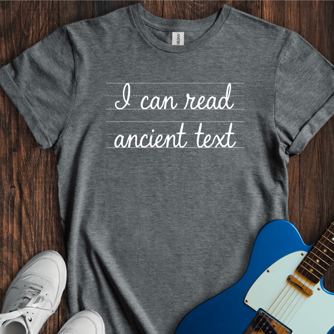 Reading Cursive T-Shirt