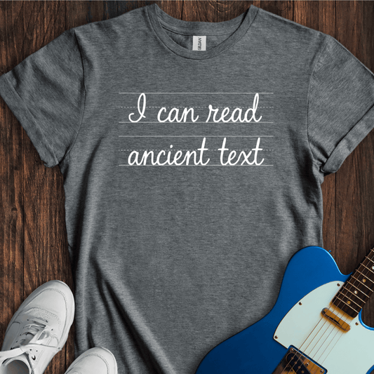 Reading Cursive T-Shirt