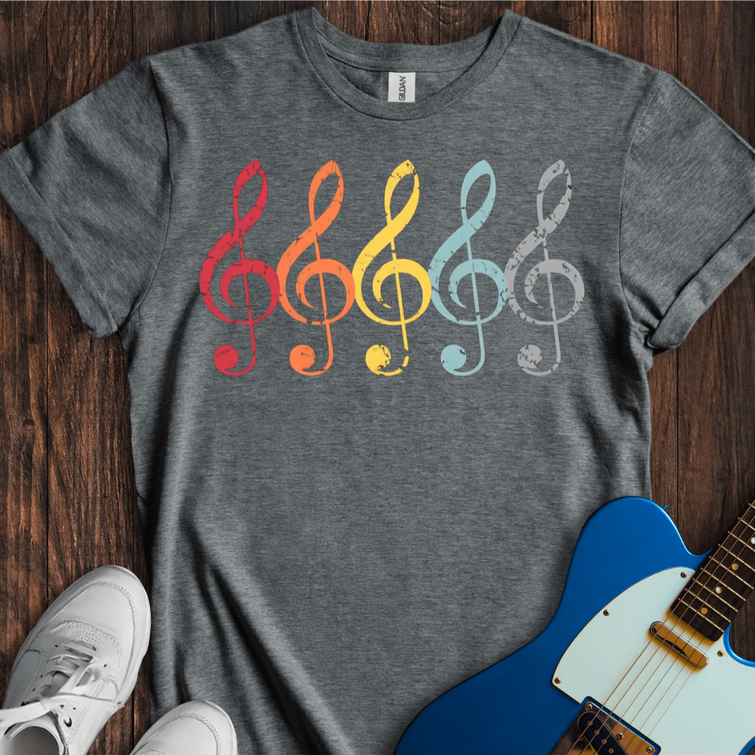 Rainbow Clefs T-Shirt