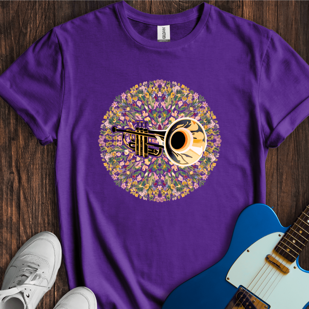 Flowery Trumpet Licks T-Shirt