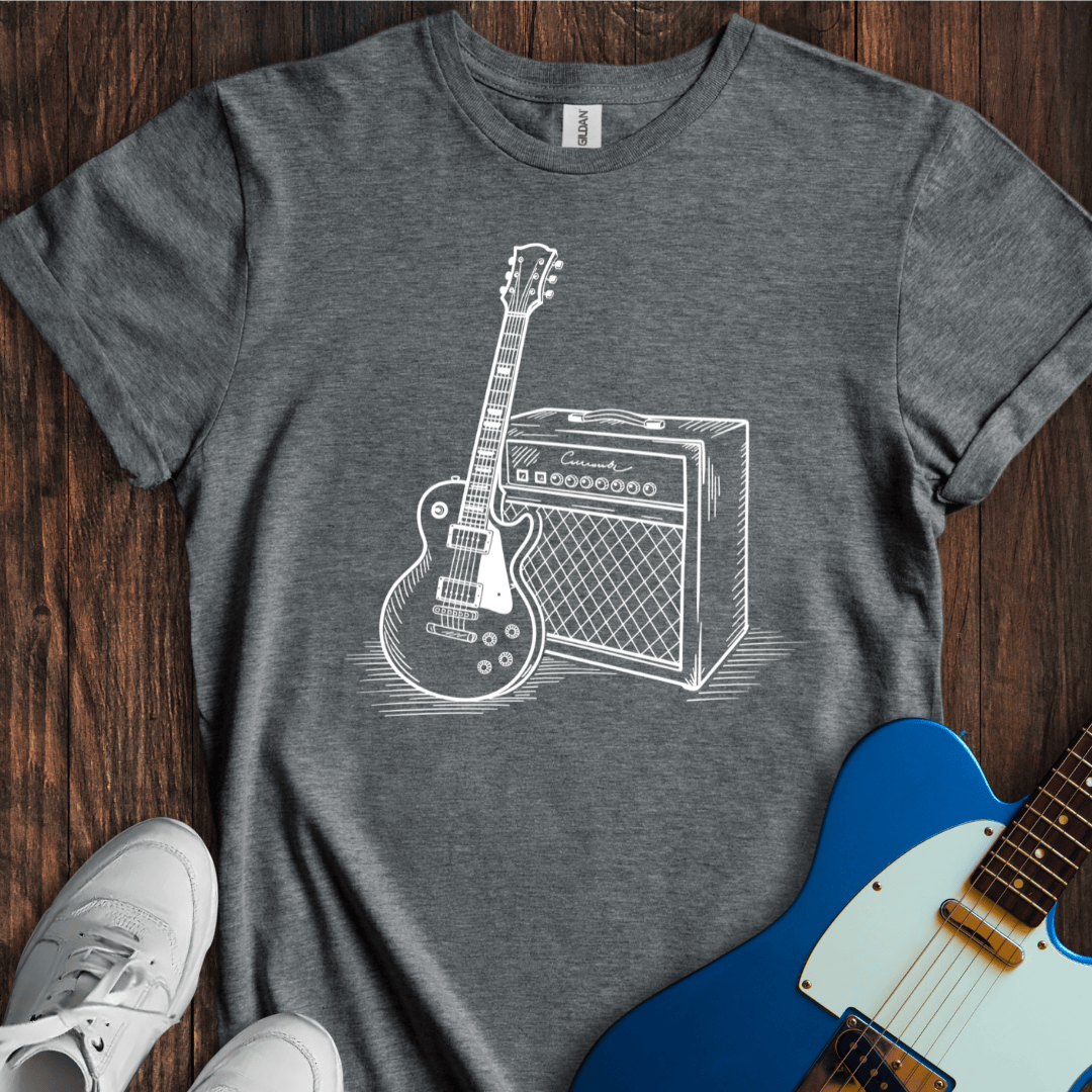 Guitar Sketch T-Shirt