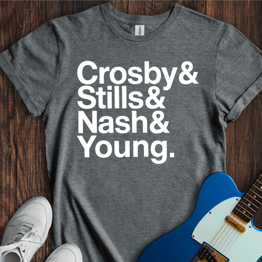 Crosy, Stills, Nash & Young T-Shirt
