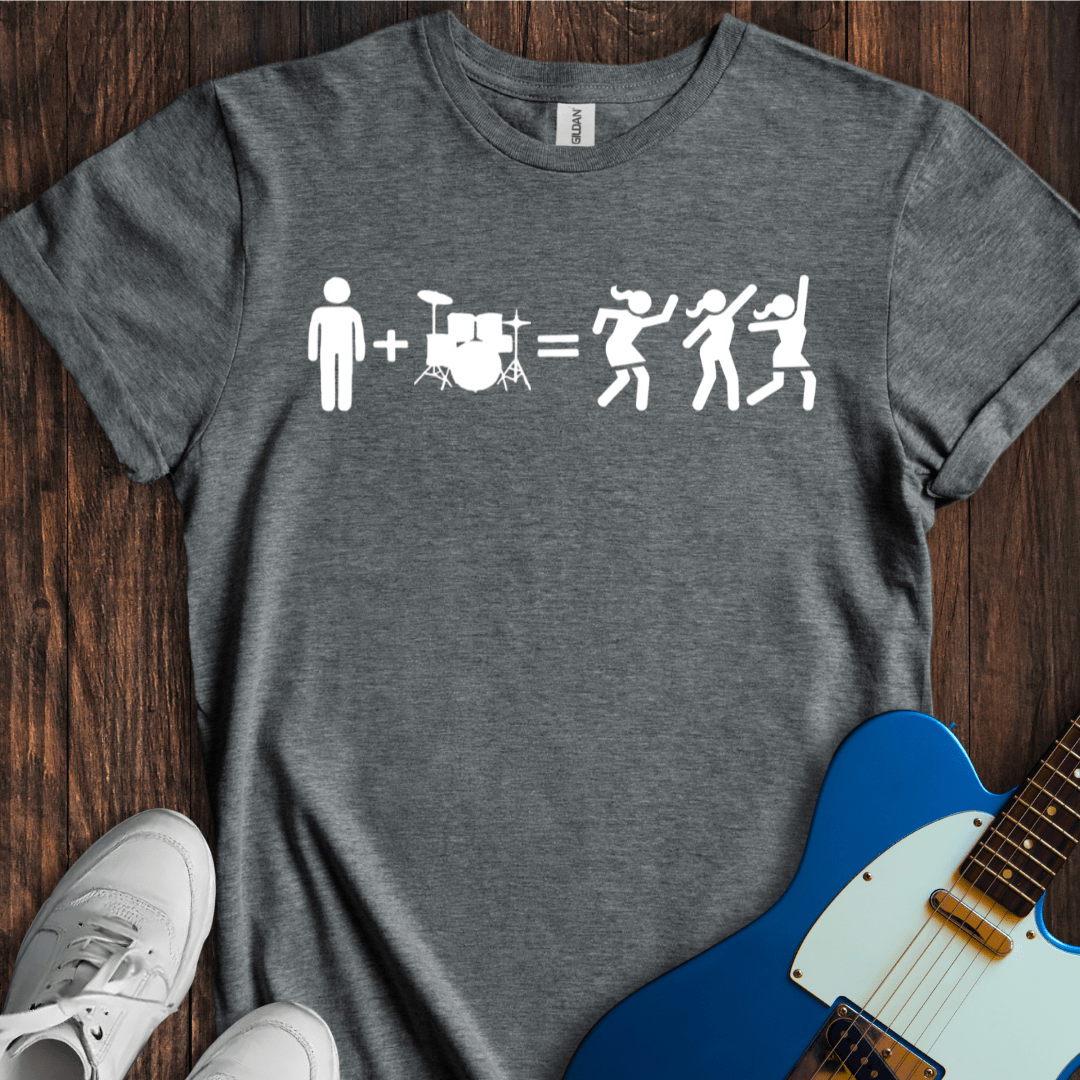 Drummer Math T-Shirt