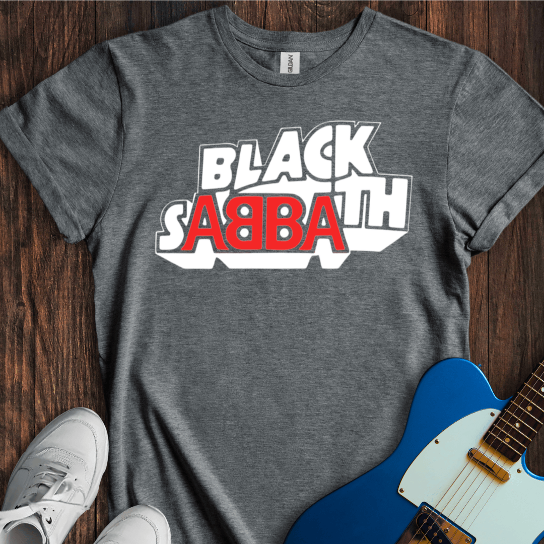 Black S-ABBA-th T-Shirt